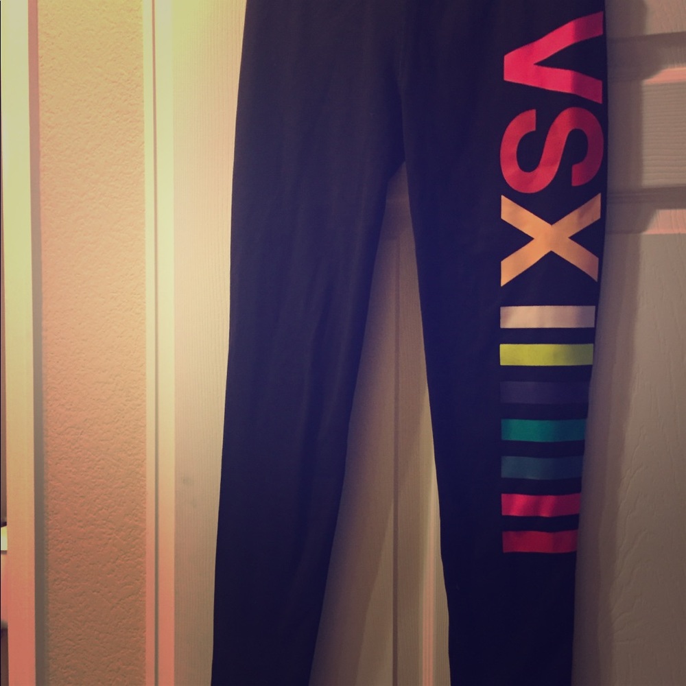 Victoria’s Secret sport rainbow leggings